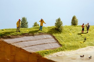 Zir-Tex nachhaltige Uferbesfestigung